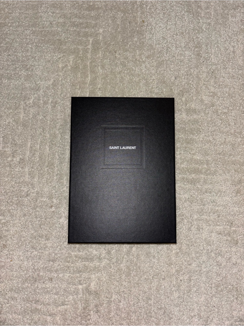 Saint Laurent Black Presentation Box